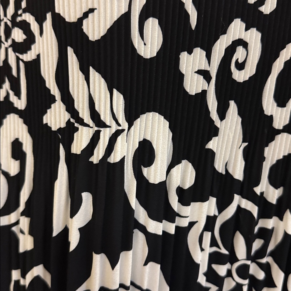 CHICO’S BLACK LABEL flawless midi floral, boho design dress. Size Women’s 4. - Picture 5 of 15